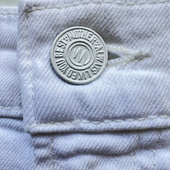 Mother Superior Size 26 White Distressed The Dutchie Ankle Jaws EUC - Picture 16 of 16